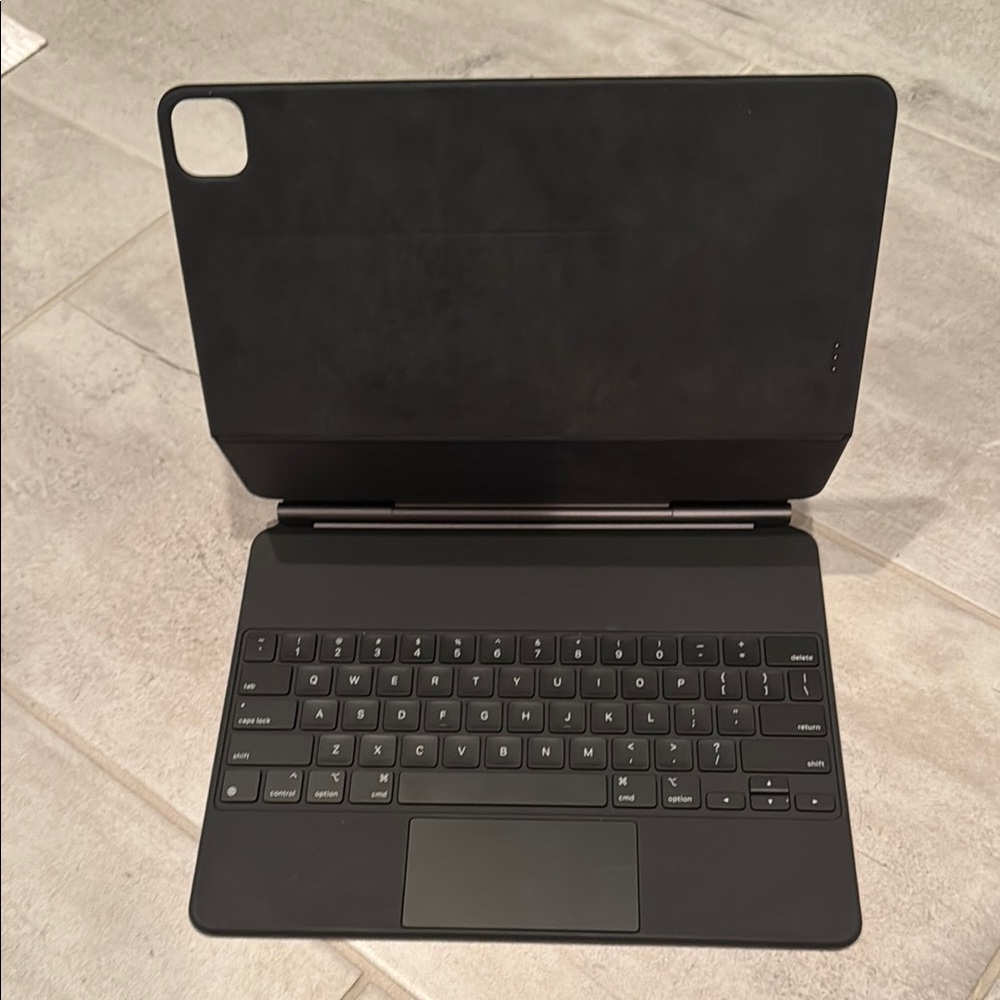 Apple Black Tablet Keyboard with Trackpad